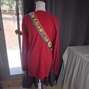 Guitar Strap Bob Marley Reggea One Love Standard Adjustable Rasta Red Yellow Grn